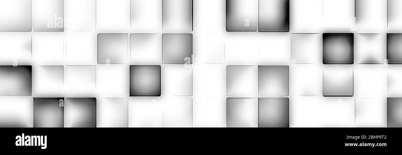 Sfondo astratto per il web design con sqares. Sfumatura colorata. Foto Stock