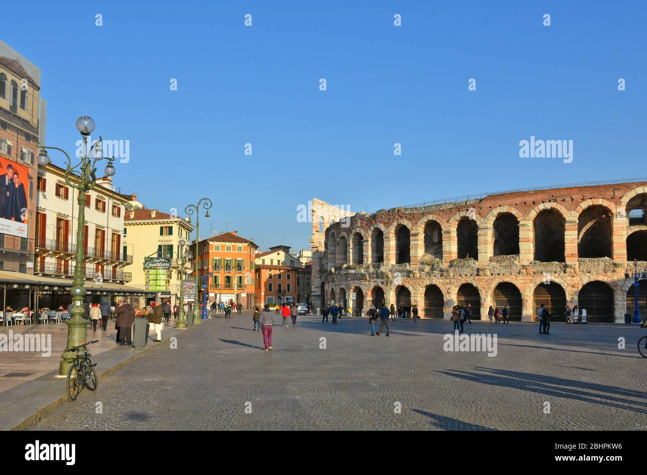 mage della città di Verona Foto Stock