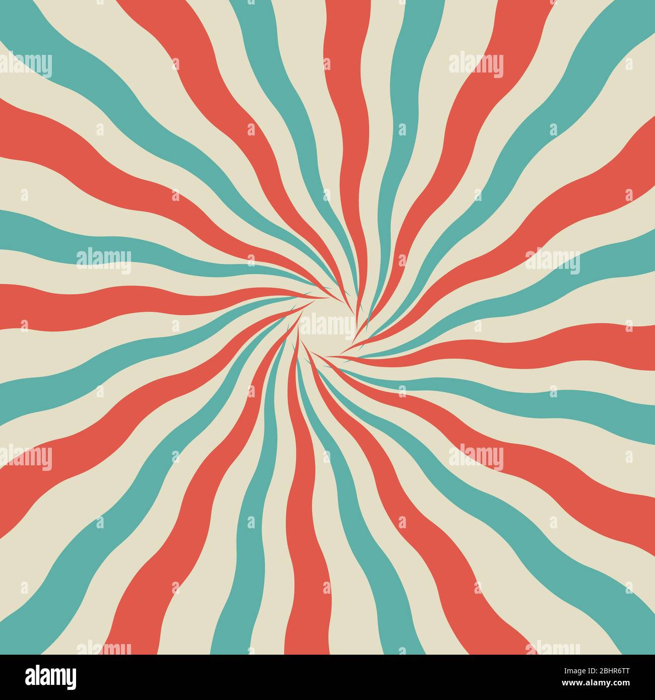 Pattern senza giunture astratto vettoriale. Figure di doodle acquerello fatte di nastri macchiati. Imitazione delle onde d'acqua. Zebra texture illusione. Illustrazione Vettoriale