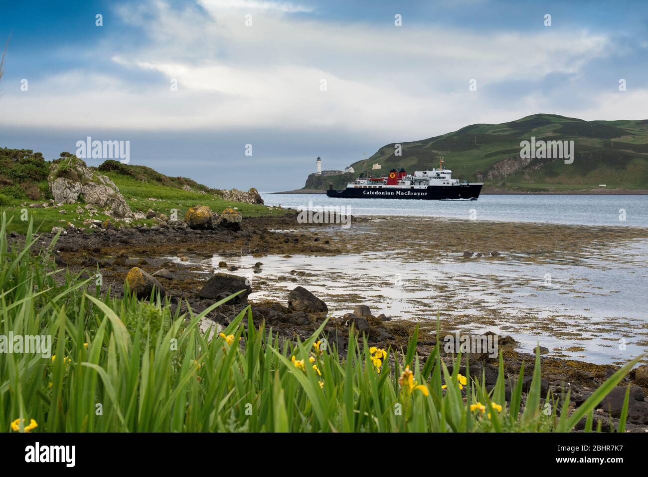 Davaar Island, di Campbeltown, Kintyre, Argyll Foto Stock