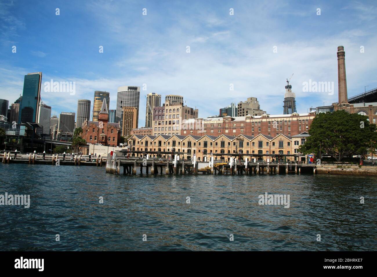 Il Porto di Sydney, NSW, Australia Foto Stock