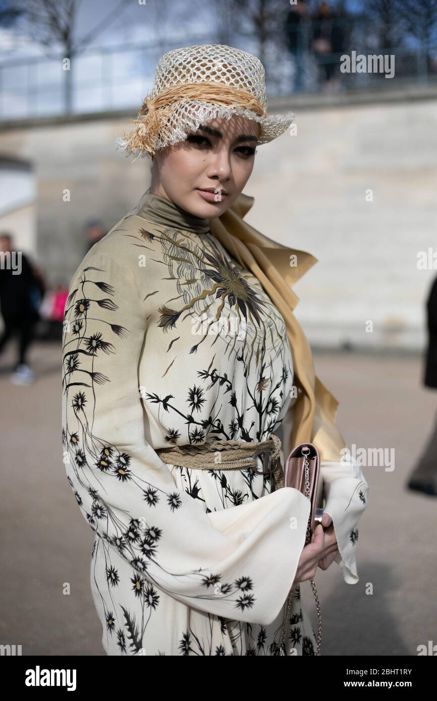 Noor Neelofa Mohd Noor partecipa allo spettacolo Dior durante la settimana della Moda di Parigi Feb 25,2020- Foto: Pista Manhattan/Valentina Ranieri ***per uso editoriale Foto Stock