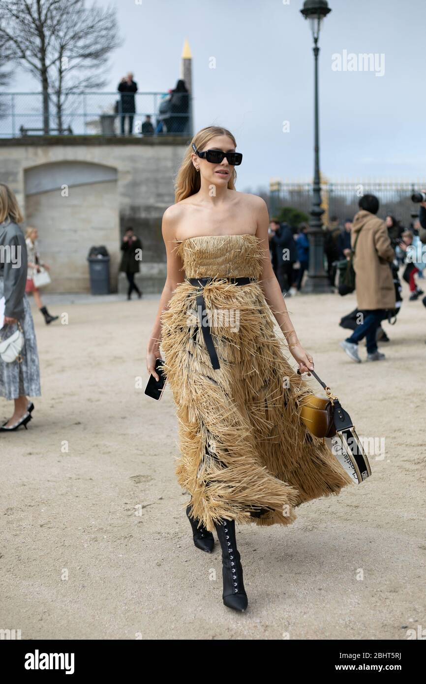 Elena Perminova partecipa allo spettacolo Dior durante la settimana della Moda di Parigi Feb 25,2020- Foto: Pista Manhattan/Valentina Ranieri ***solo per uso editoriale* Foto Stock