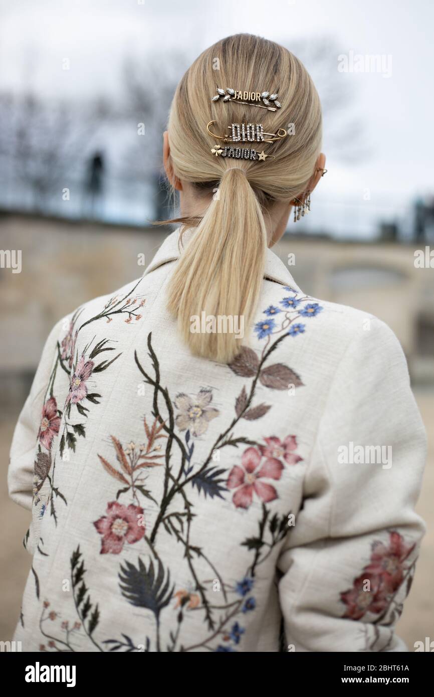 Leonie Hanne partecipa allo spettacolo Dior durante la settimana della Moda di Parigi Feb 25,2020- Foto: Pista Manhattan/Valentina Ranieri ***solo per uso editoriale*** Foto Stock