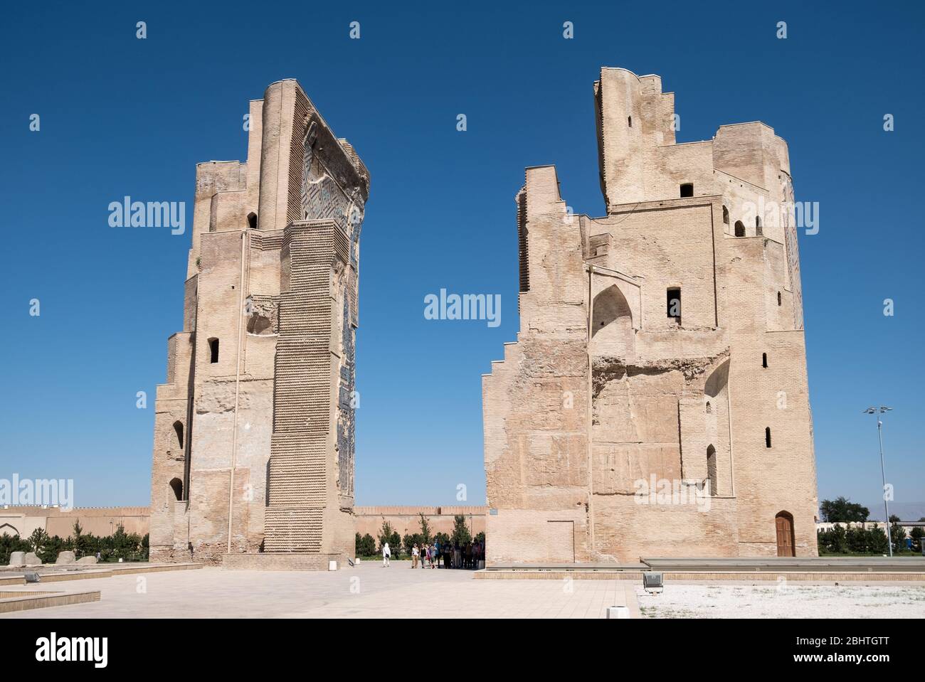 AK-Saray Palace, Shahrisabz, Uzbekistan Foto Stock