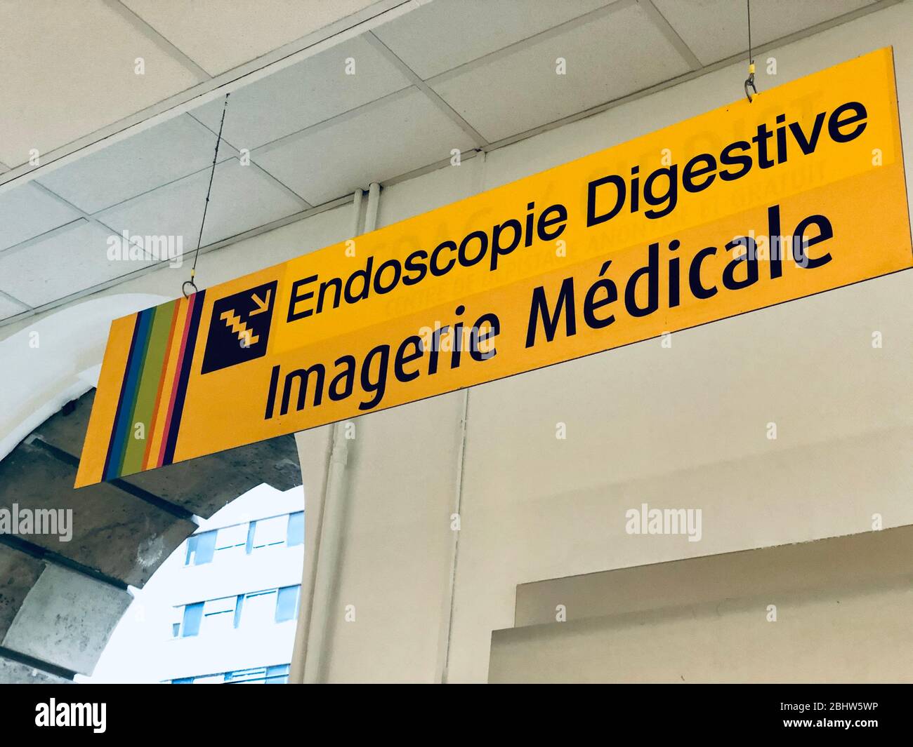 Endoscopia Foto Stock