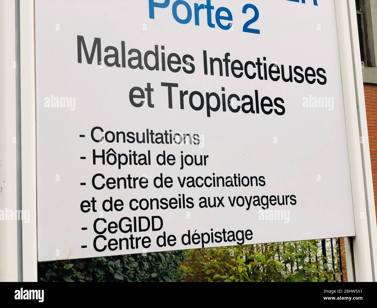 Malattie infettive e tropicali Foto Stock