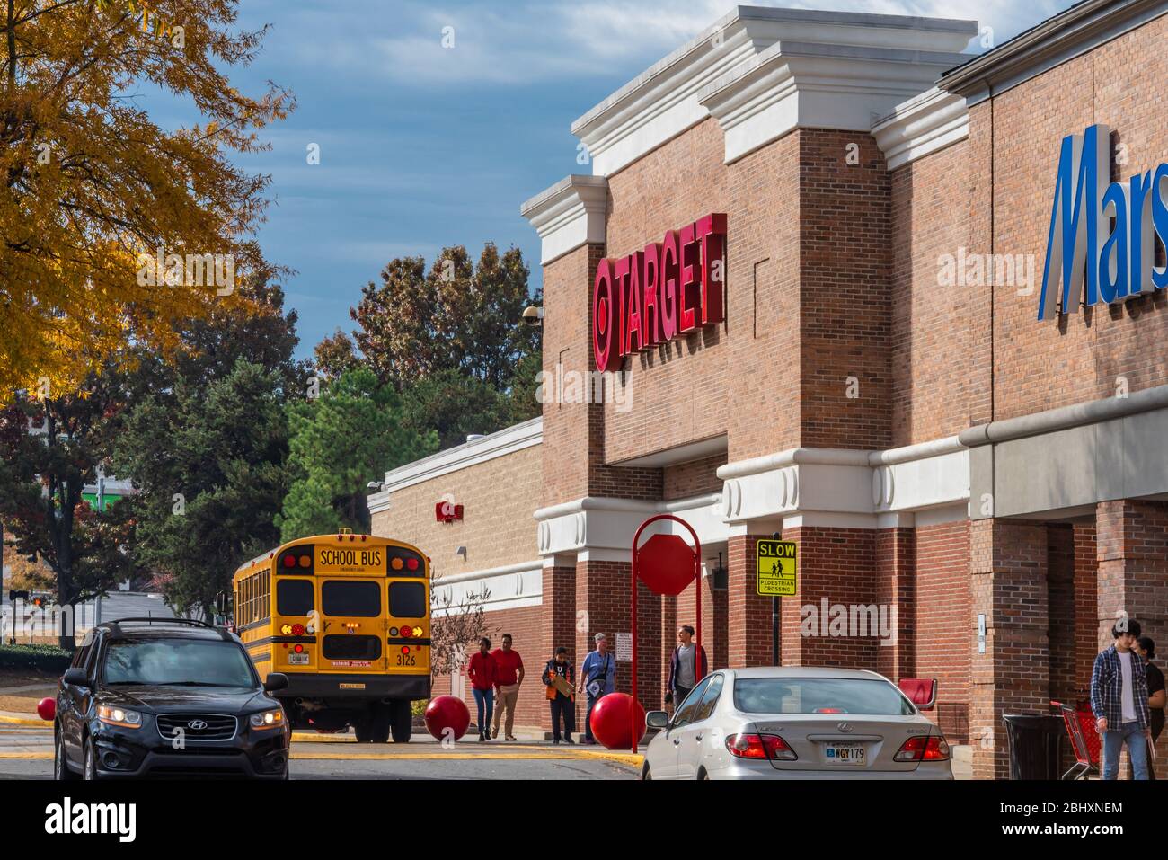 Negozio target in un centro commerciale a Snellville (Metro Atlanta), Georgia. (STATI UNITI) Foto Stock