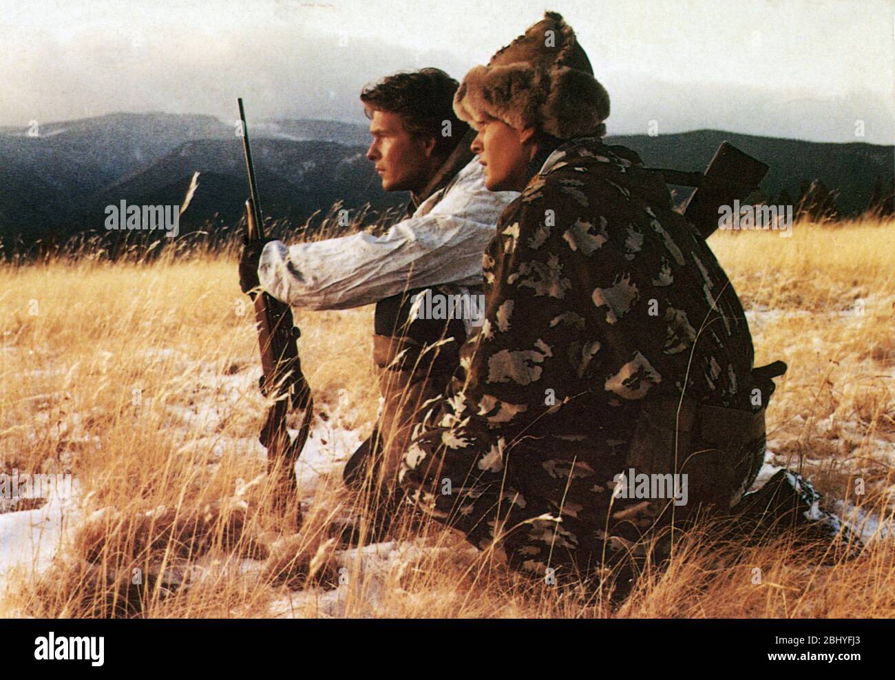 Anno dell'alba Rossa: 1984 USA Direttore: John Milius Patrick Swayze, Charlie Sheen Foto Stock