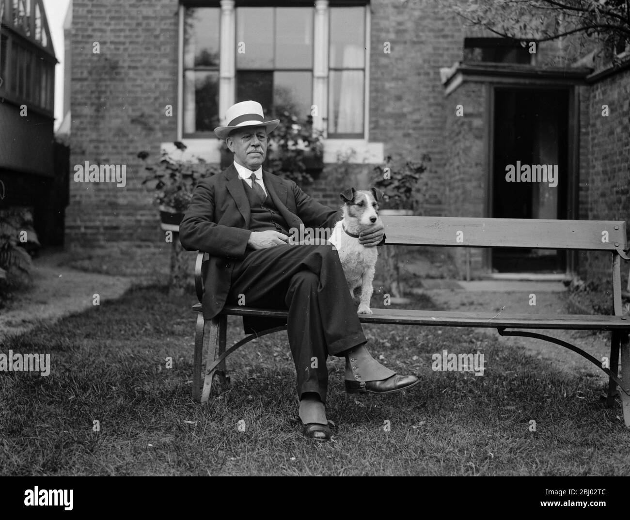 Eletto sindaco di Windsor . - Lieut col Stephen Wright che era ispettore di Army Catering . - 5 ottobre 1928 Foto Stock