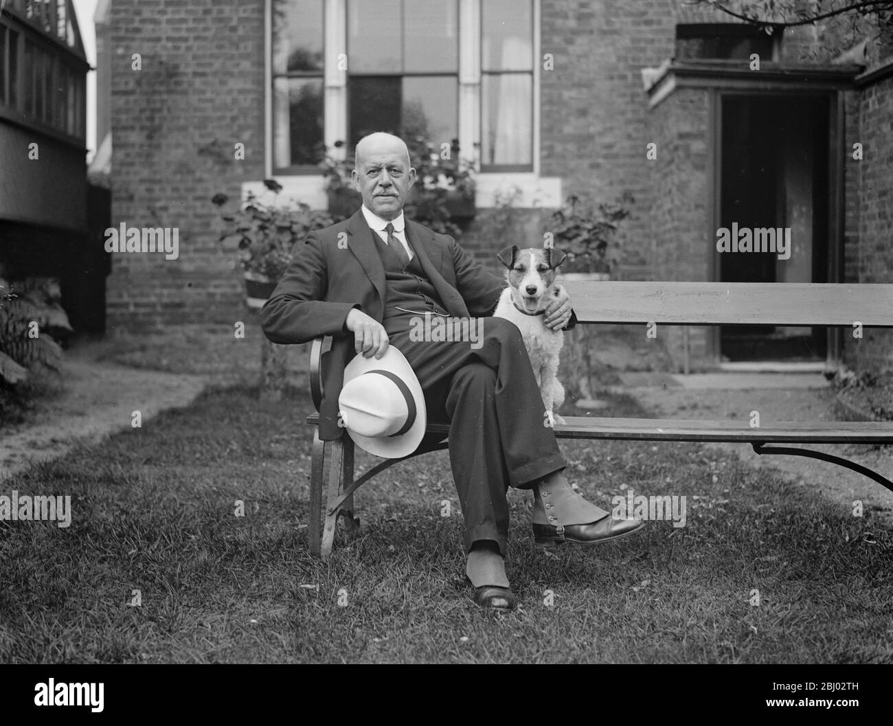 Eletto sindaco di Windsor . - Lieut col Stephen Wright , eletto sindaco di Windsor , e ispettore di Army catering . - 5 ottobre 1928 Foto Stock