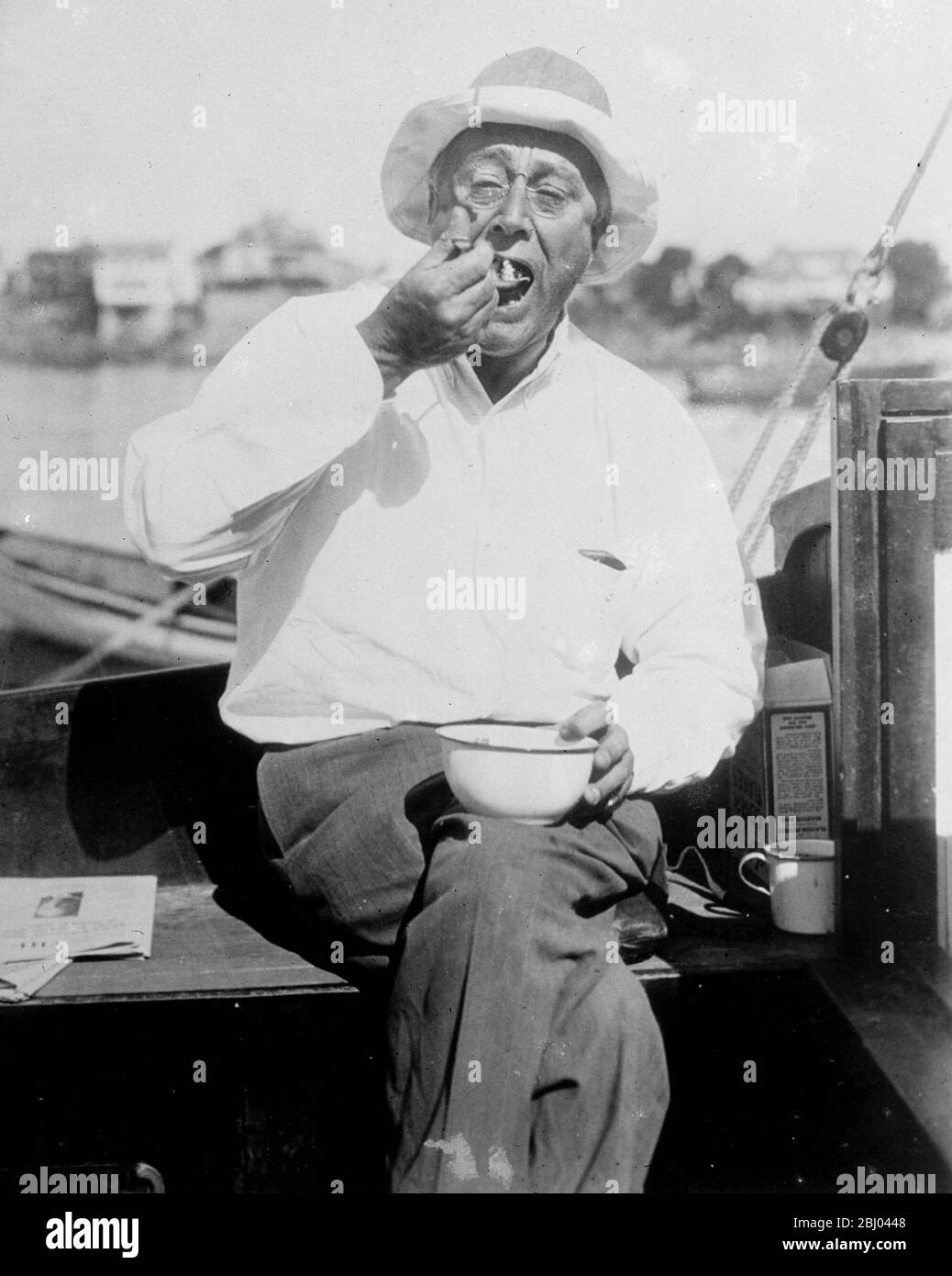 Presidente Franklin Roosevelt GRUB tempo. Ottobre 1938 Foto Stock