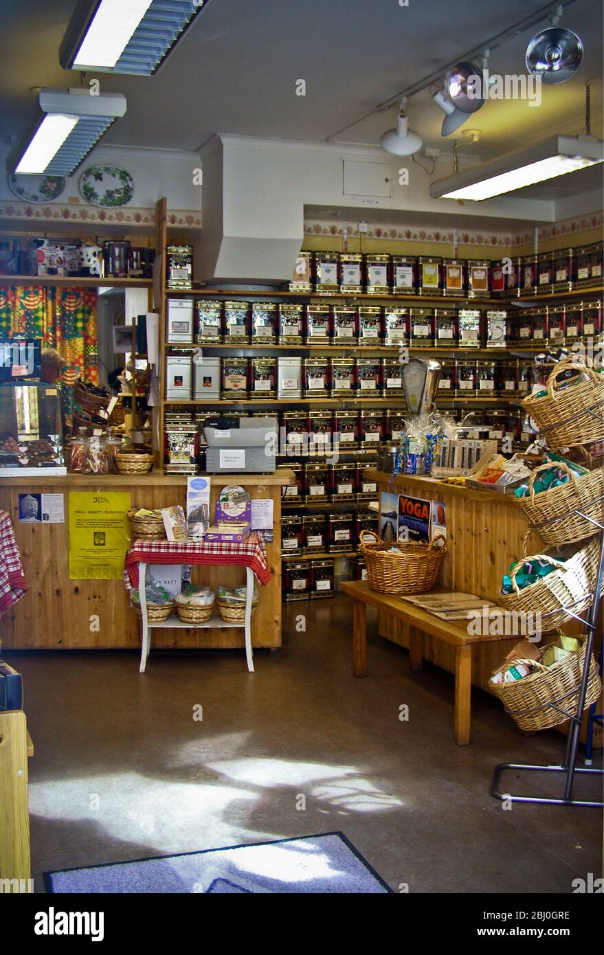 Bar torrefazione a Haga Nygatan. Haga, Gothenburg - Foto Stock