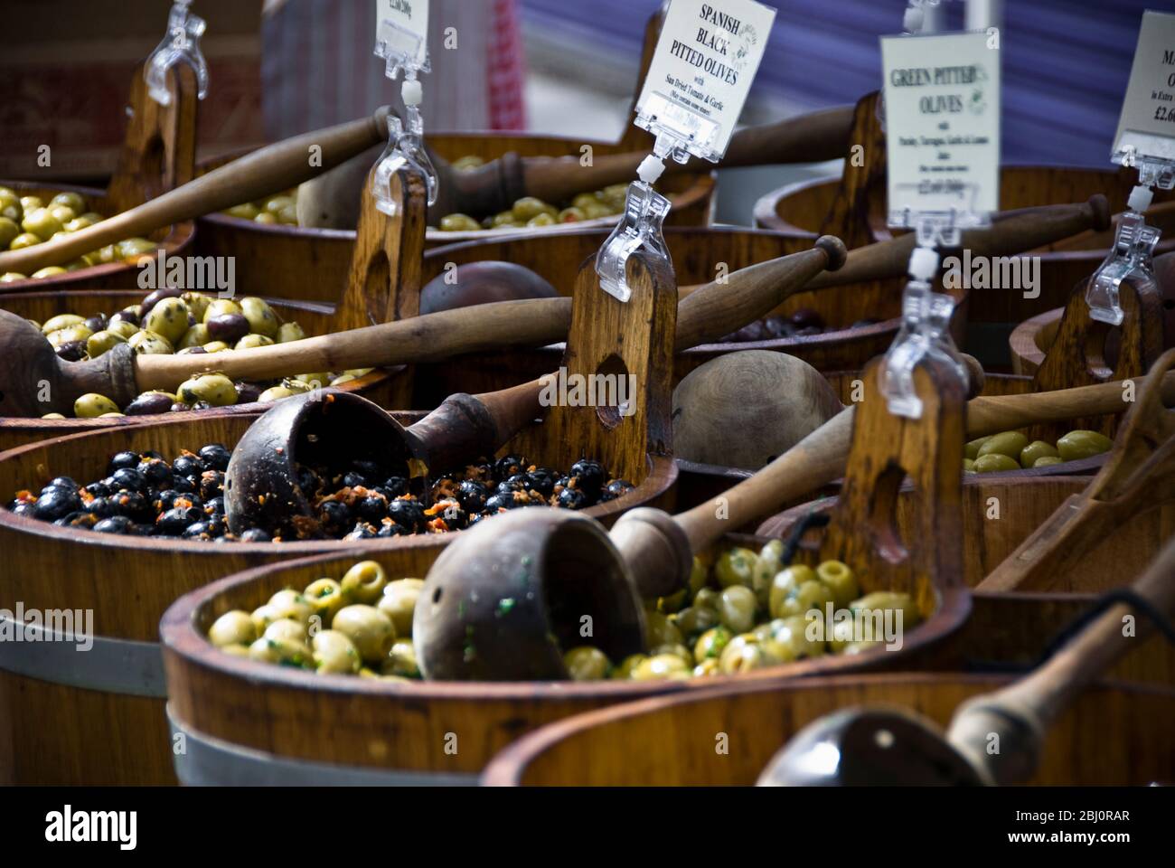 Whitecross Street Market, Londra EC1 - Foto Stock