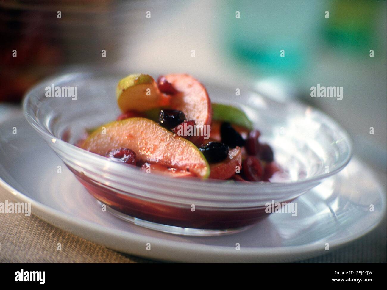 composta di frutta - Foto Stock