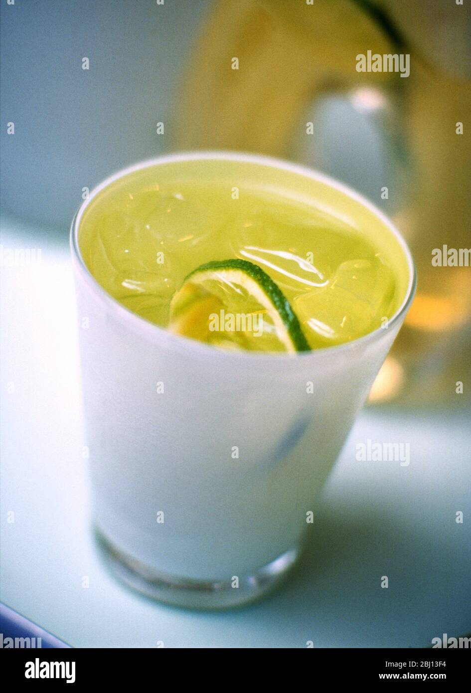 Bevanda al lime - Foto Stock