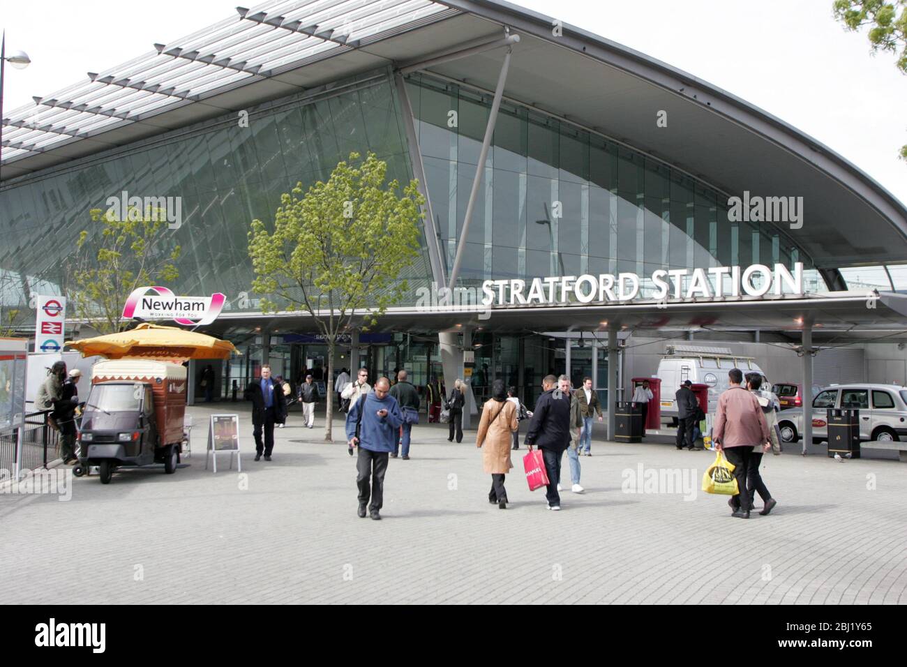 Stazione di Straford East London Foto Stock