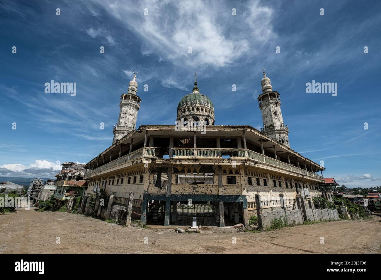 Marawi dopo la guerra, Mindanao, Filippine Foto Stock