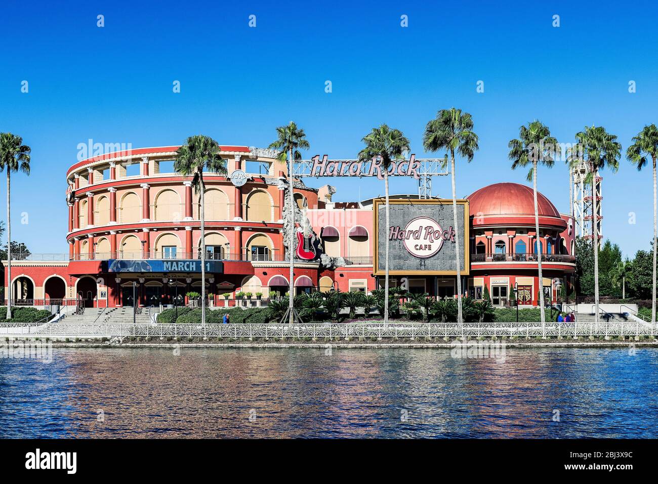 Hard Rock Cafe all'Universal Orlando Resort. Foto Stock