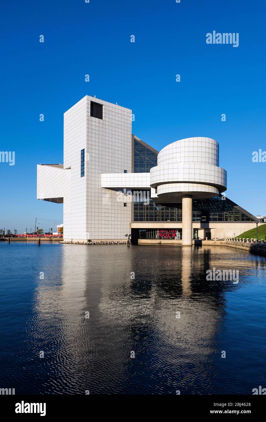 Rock and Roll Hall of Fame a Cleveland. Foto Stock