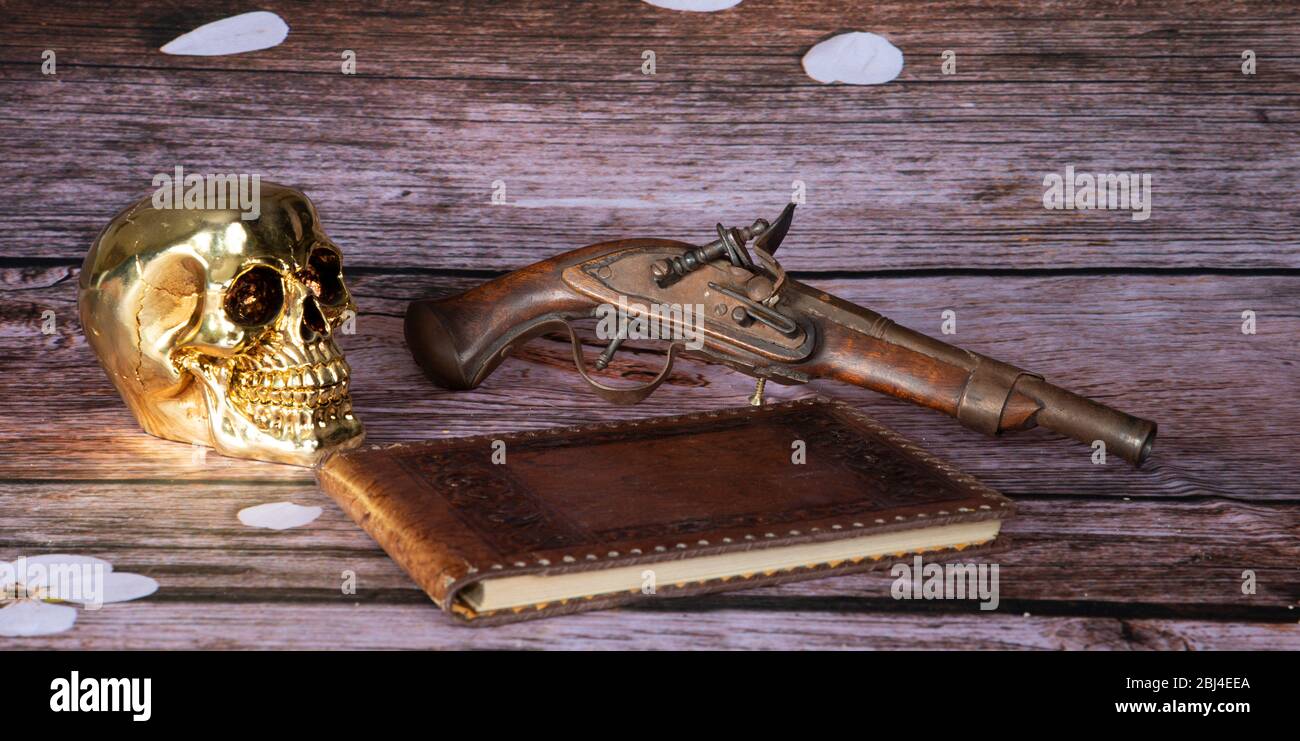 un elemento varius jolly roger dalla foto di vita, Foto Stock