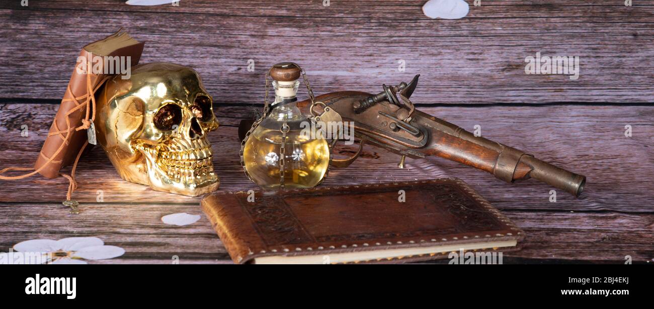 un elemento varius jolly roger dalla foto di vita, Foto Stock