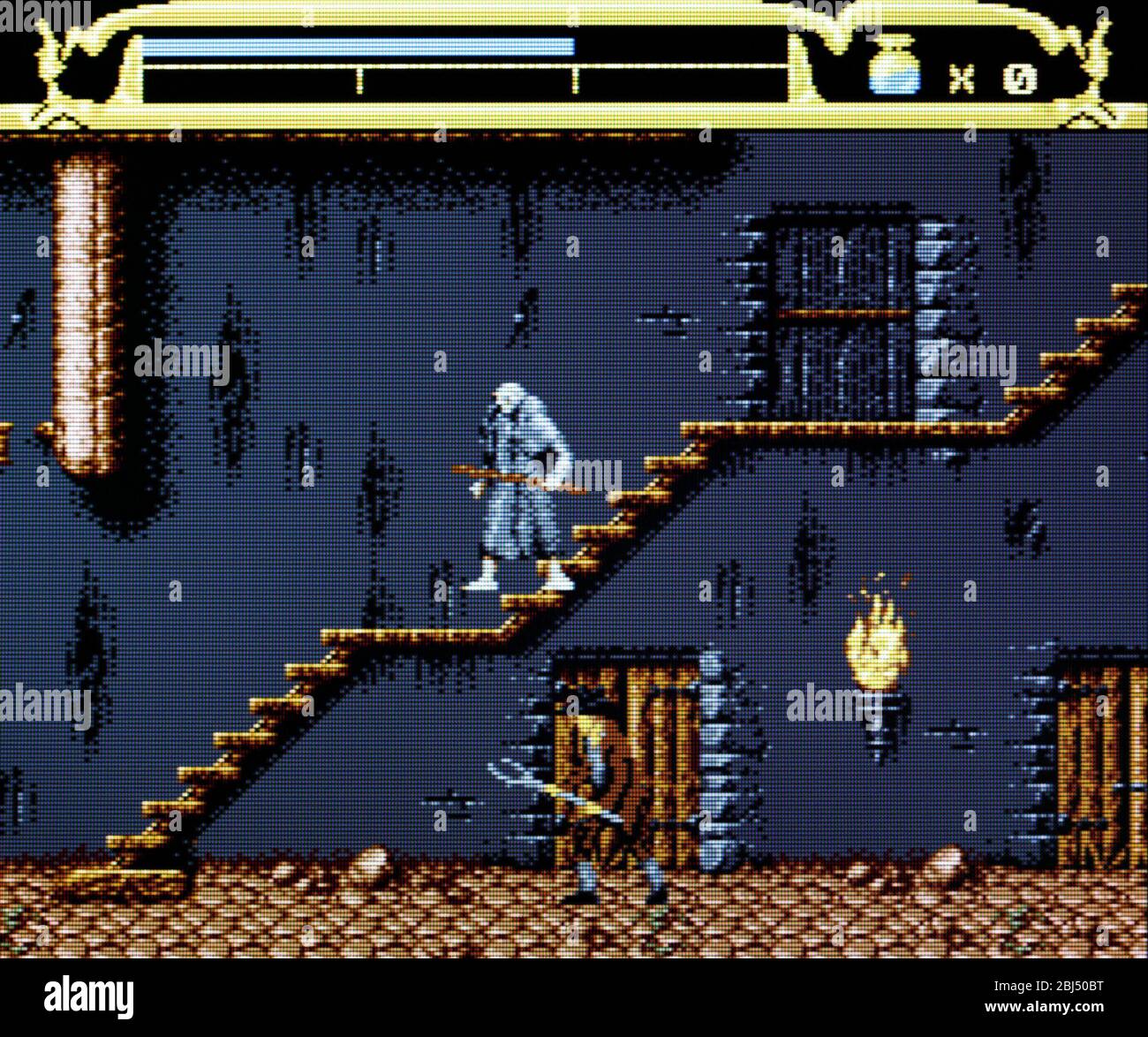 Mary Shelley's Frankenstein - sega Genesis Mega Drive - solo per uso editoriale Foto Stock