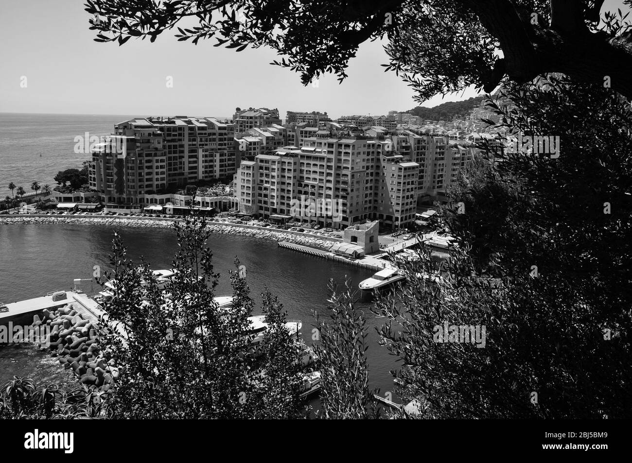 Porto di Monte Carlo, Monaco Foto Stock