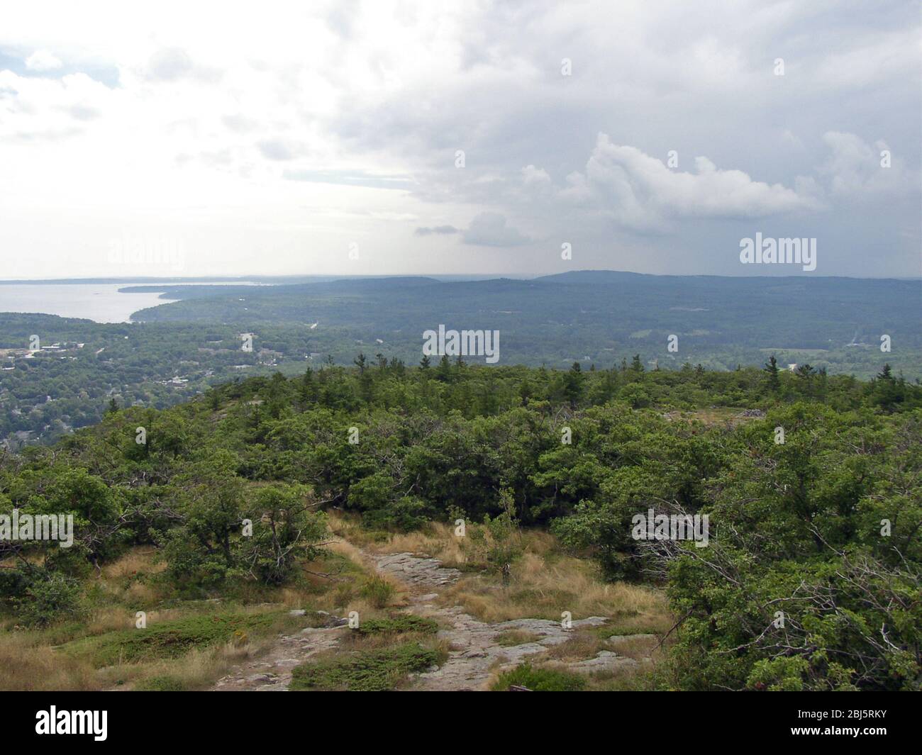 Camden Hills state Park, Maine Foto Stock