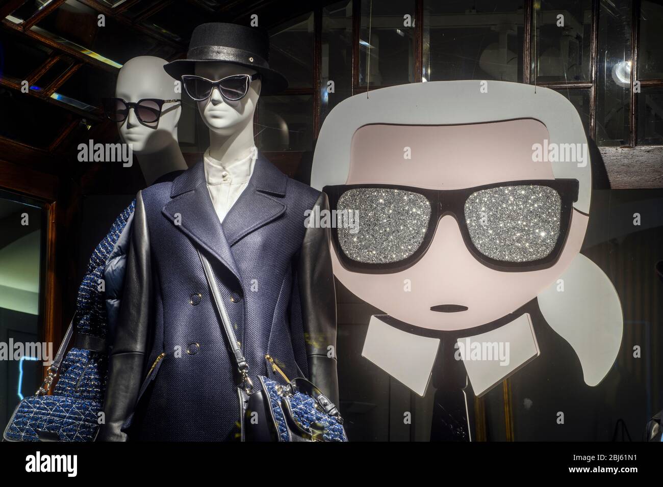 Negozio di moda nel centro di Vienna, Vienna, bassa Austria, Austria Foto Stock