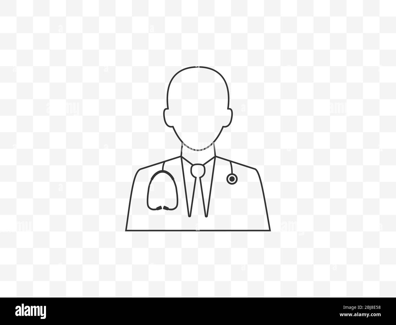 Medico, salute, medico icona. Illustrazione vettoriale, design piatto. Illustrazione Vettoriale