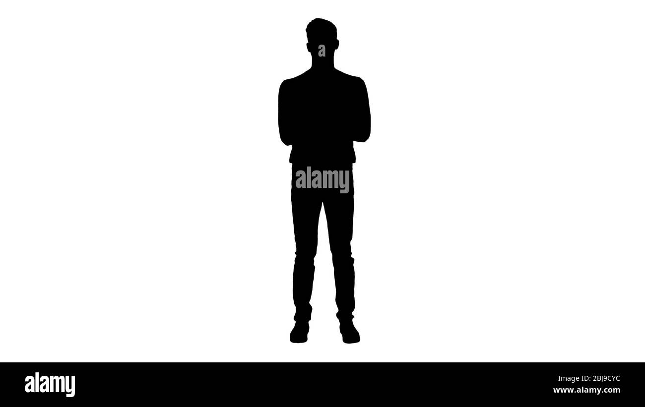 Silhouette Coronavirus. Uomo che indossa una maschera protettiva che pulisce le mani con un igienizzatore. Foto Stock