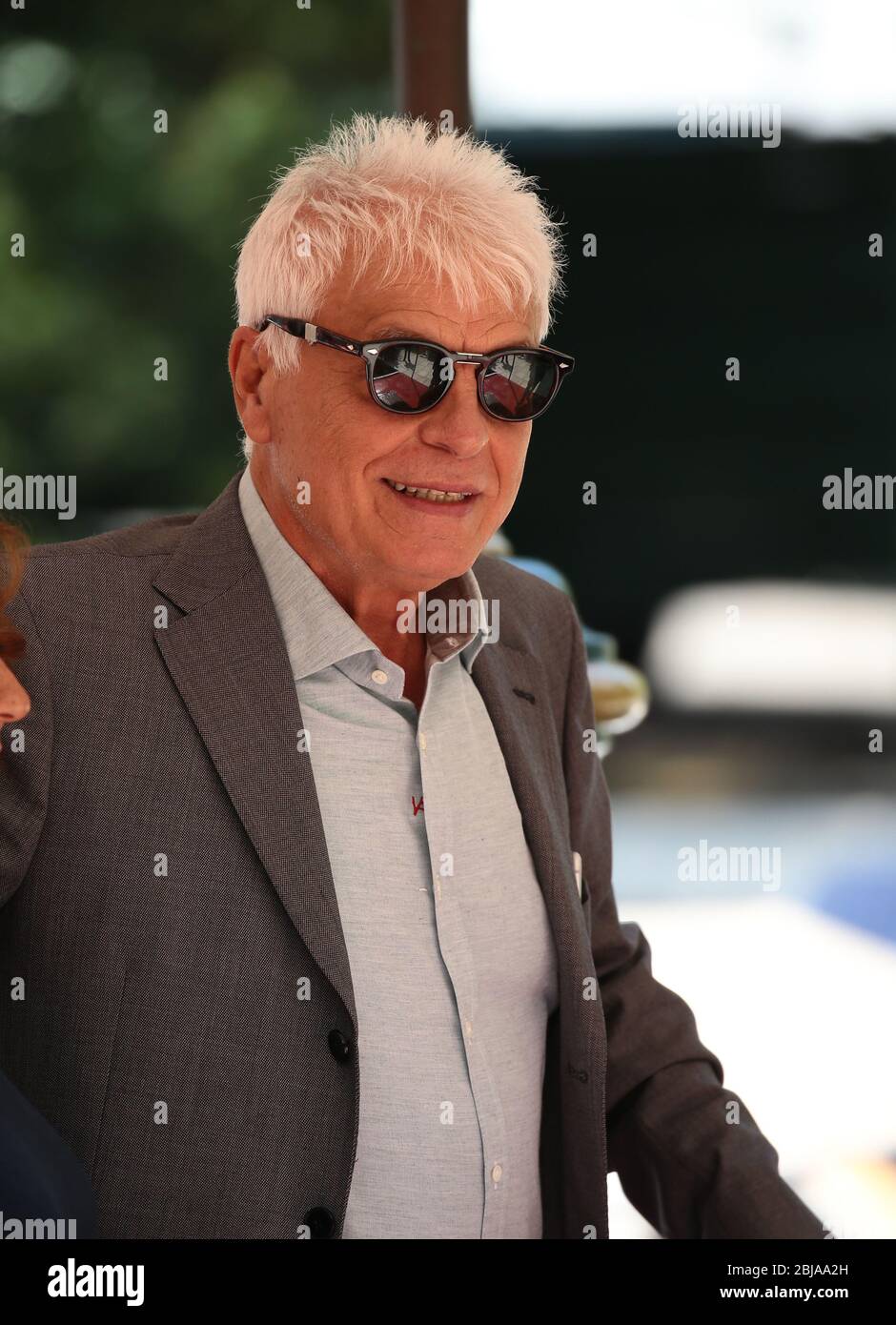 VENEZIA, ITALIA - SETTEMBRE 01: Michele Placido si vede durante il 74. Festival del Cinema di Venezia il 1° settembre 2017 a Venezia Foto Stock