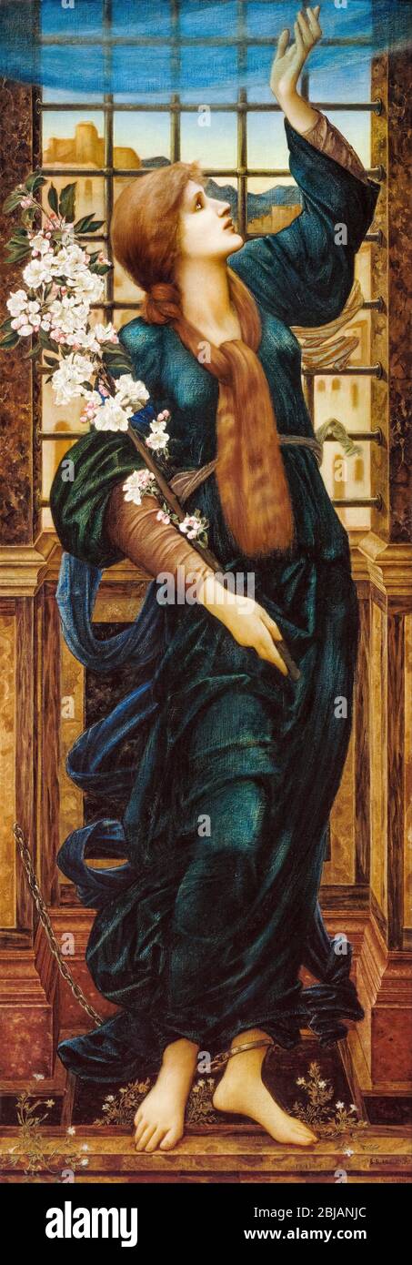 Edward Burne-Jones, speranza, pittura, 1896 Foto Stock