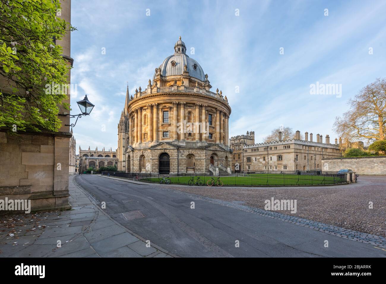 La Radcliffe Camera e Bodleian Library, Oxford Foto Stock