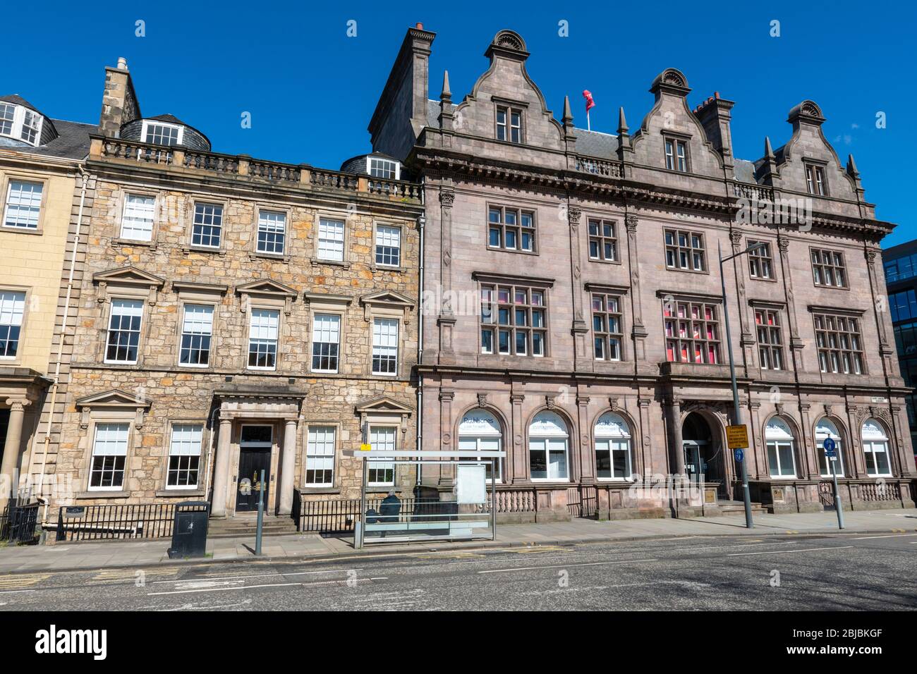 Eden Scott Recruitment e Rathbone Investment Management sul lato nord di St Andrew Square a Edimburgo New Town - Edimburgo, Scozia, Regno Unito Foto Stock