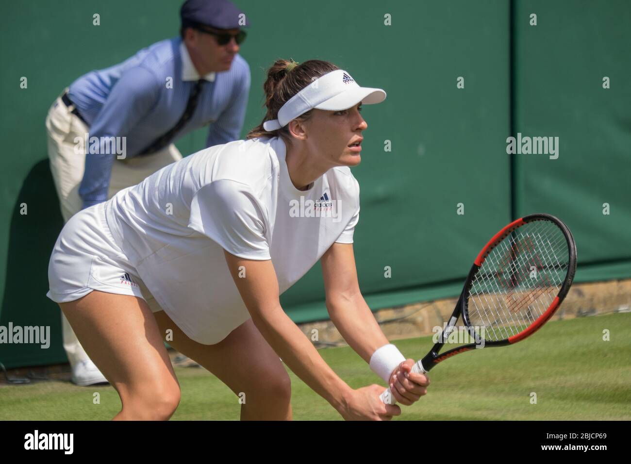 Andrea Petkovic a Wimbledon 2018 Foto Stock