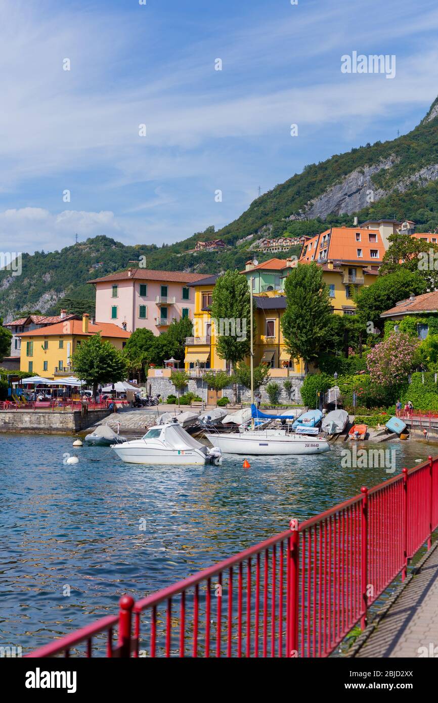 2019 luglio, Lago di Como, Milano, Italia. Ora legale. Foto Stock