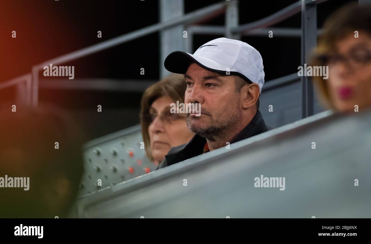 Daniel Dobre al torneo di tennis obbligatorio Mutua Madrid Open WTA Premier 2019 Foto Stock