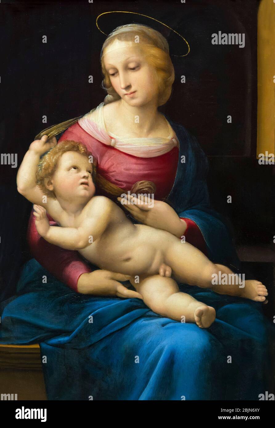 La Madonna Bridgewater, Raffaello, 1508 circa, Foto Stock