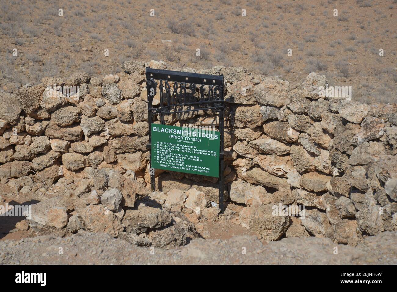 Foto all'aperto sudafricane di Friedrich von Horsten. Foto Stock