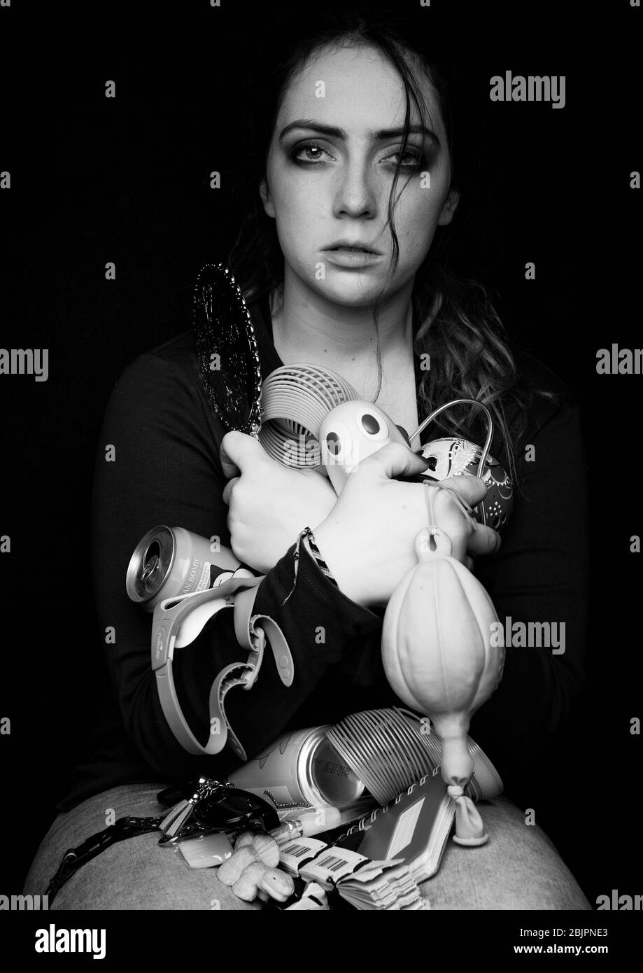 Che cosa è mio è mio Foto Stock