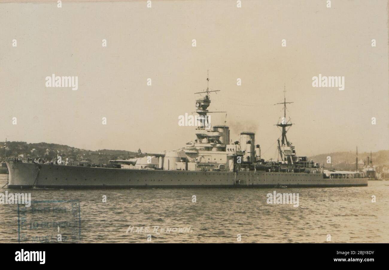 HMS renown Foto Stock