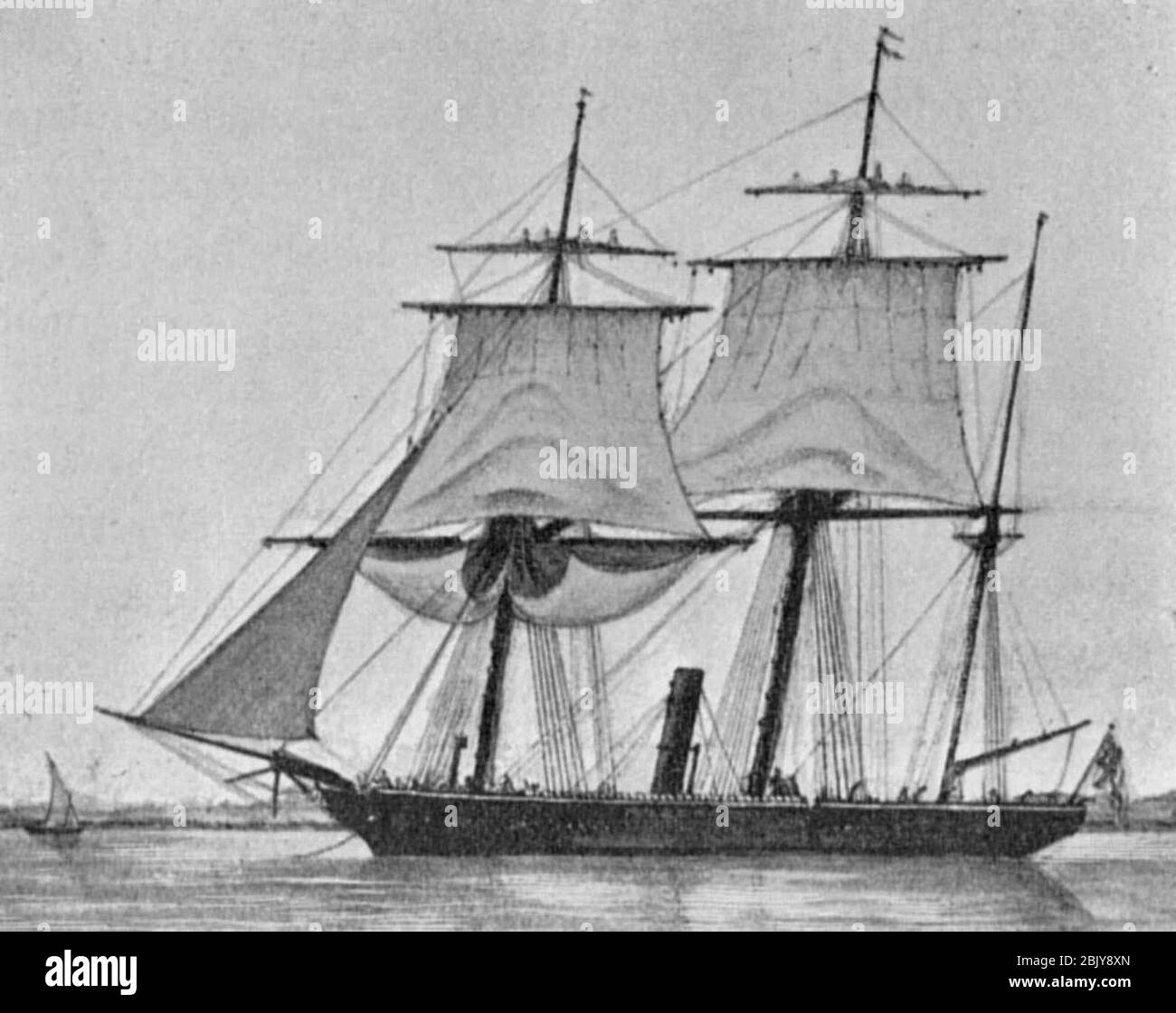 HMS sorpresa (1856). Foto Stock