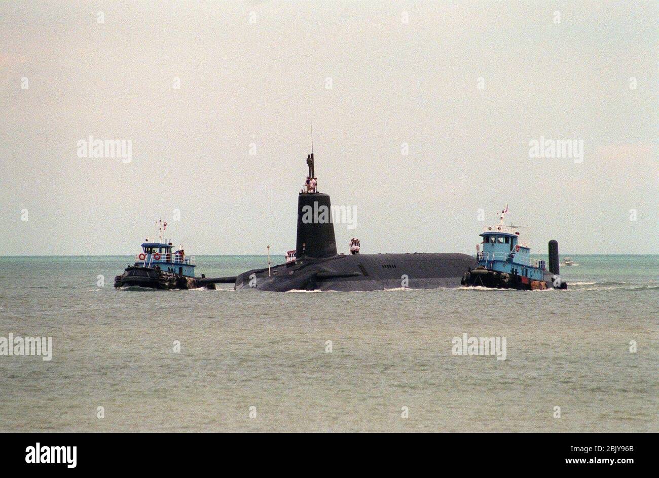 HMS Vanguard (SSBN-50). Foto Stock