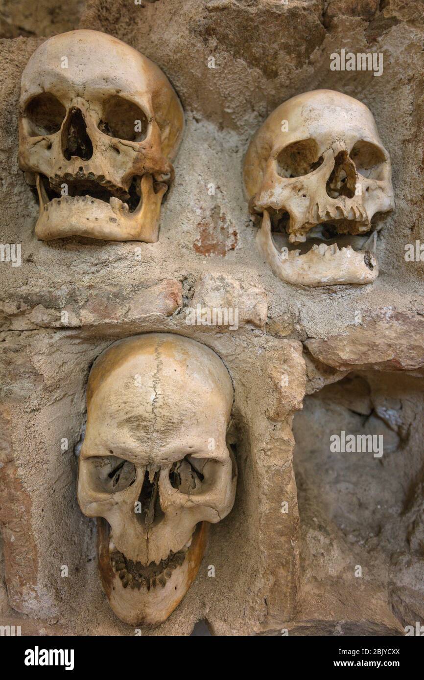 Torre del cranio a Nis. Nis, Sud e Est, Serbia. Foto Stock