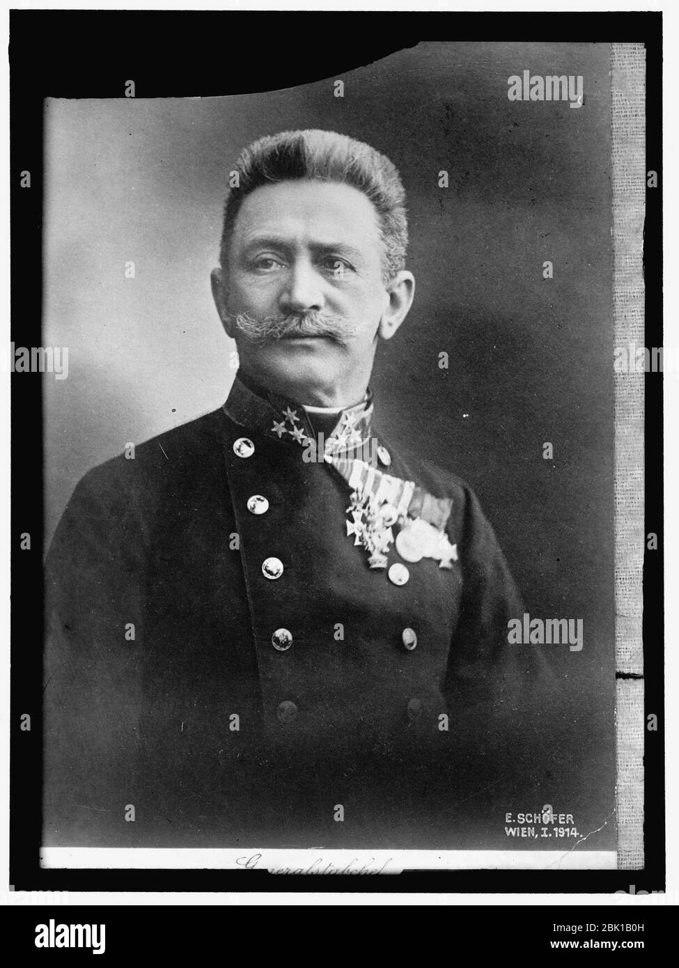 HOTZENDORF, GEN. CONRAD VON. Il personale in generale, Germania Foto Stock