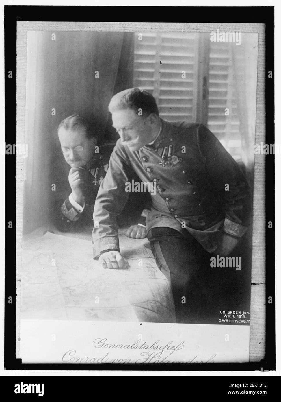 HOTZENDORF, GEN. CONRAD VON, generale dello staff, Germania Foto Stock