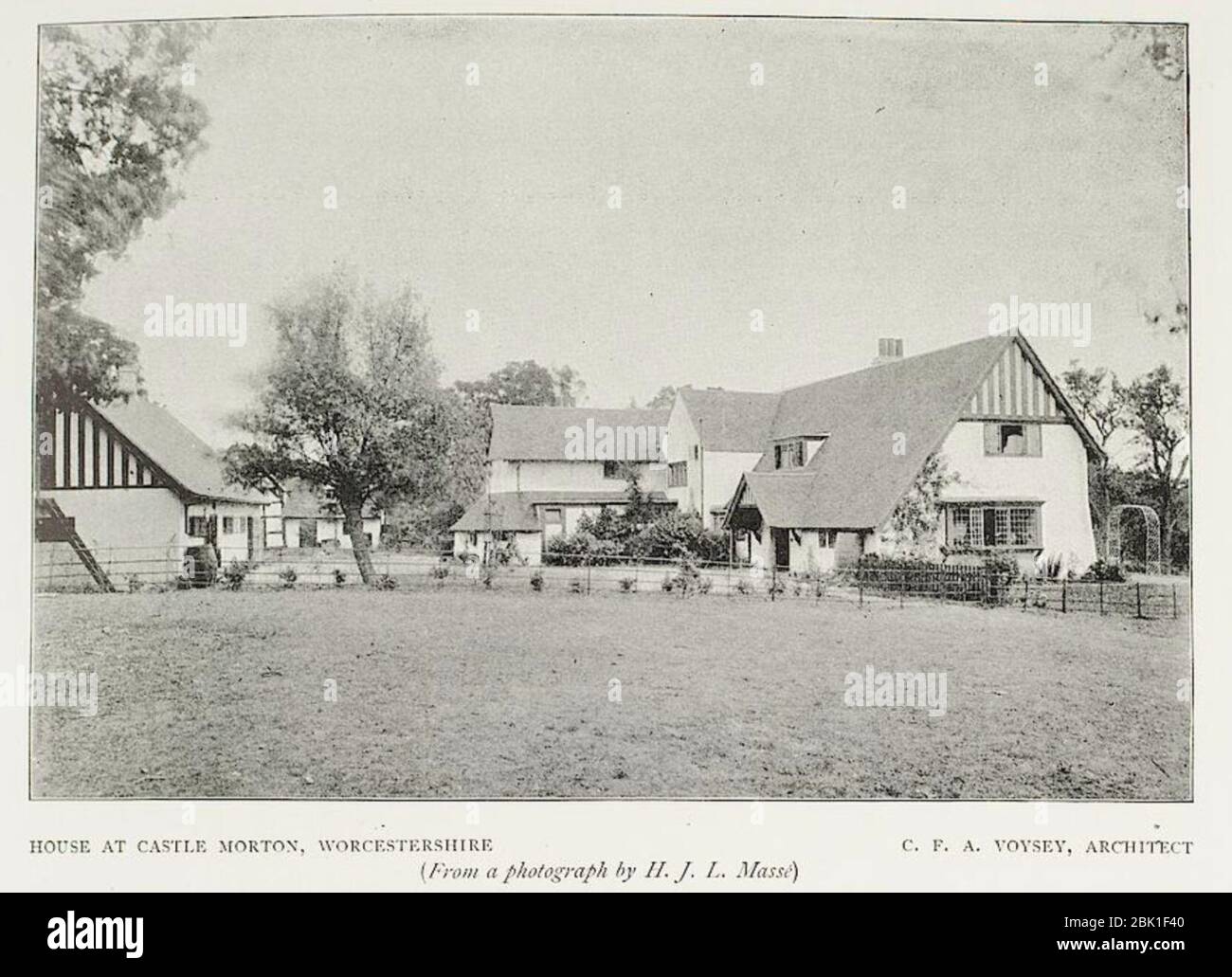 Casa a Castle Morton, Worcestershire. Foto Stock