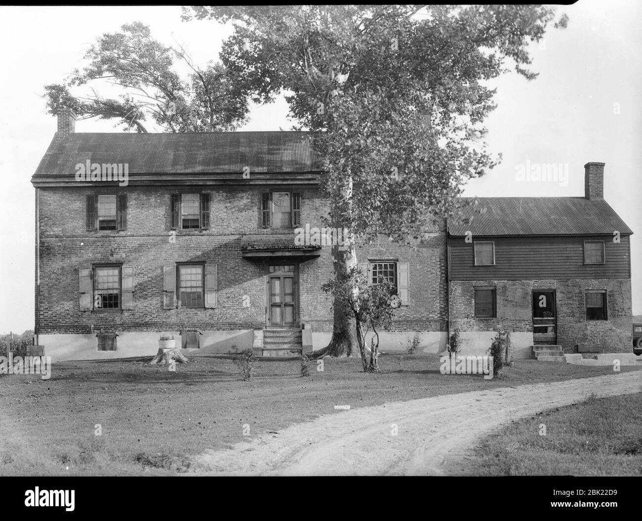 Huguenot House, Route 9, Taylors Corner, New Castle County, DE Oct 1936. Foto Stock